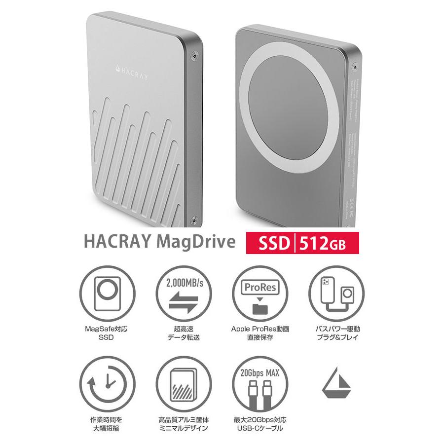 HACRAY MagDrive マグドライブ 512GB_1