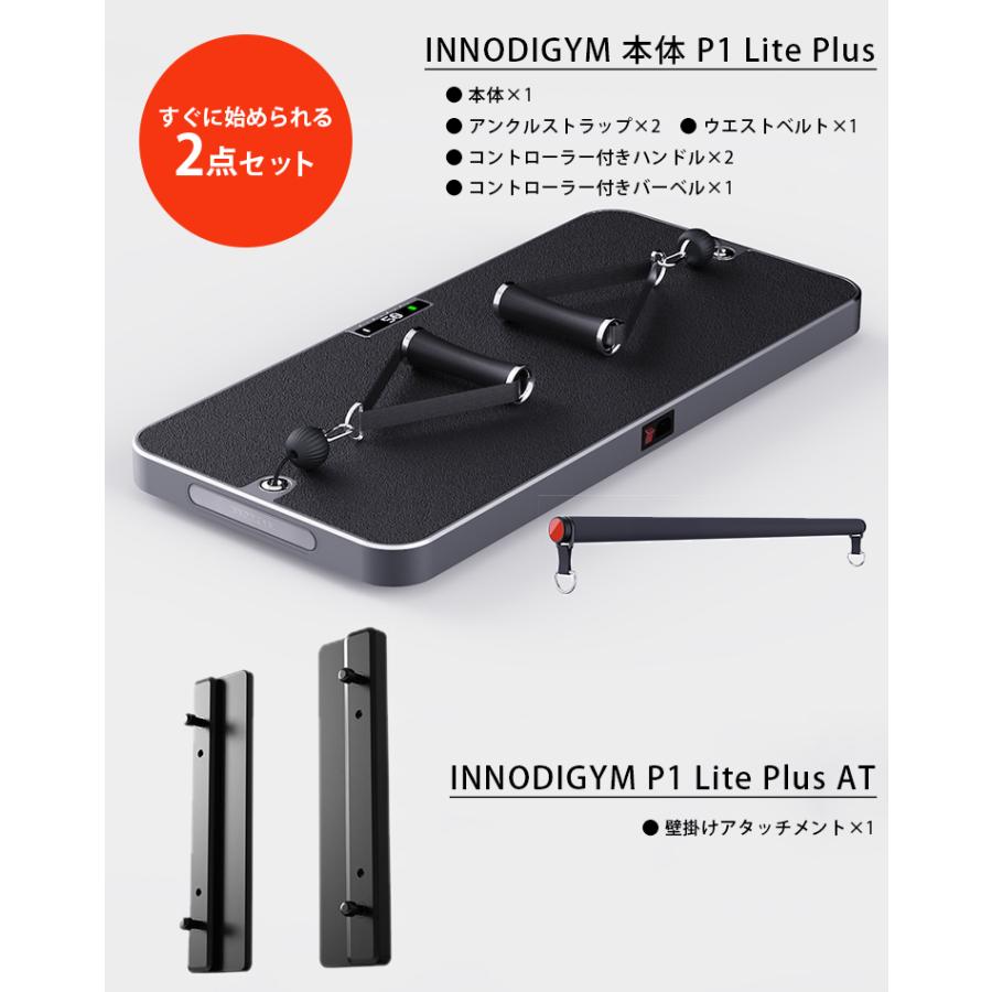 動画あり INNODIGYM ホームジムマシン P1 Lite Plus 壁掛け