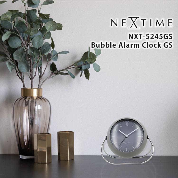 置き時計 NEXTIME Bubble Alarm Clock GS NXT-5245GS｜テーブル
