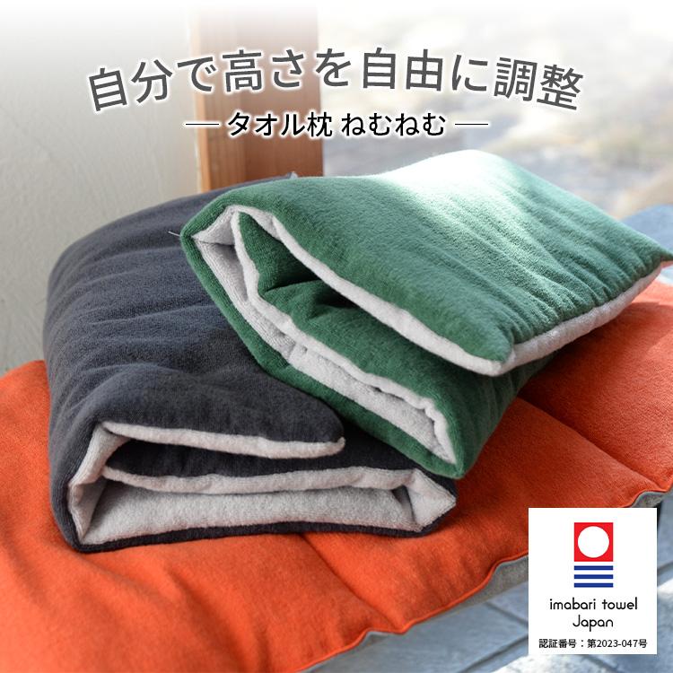 選べる特典付/今治タオル タオル枕 ねむねむ 41×70cm 綿 コットン 日本