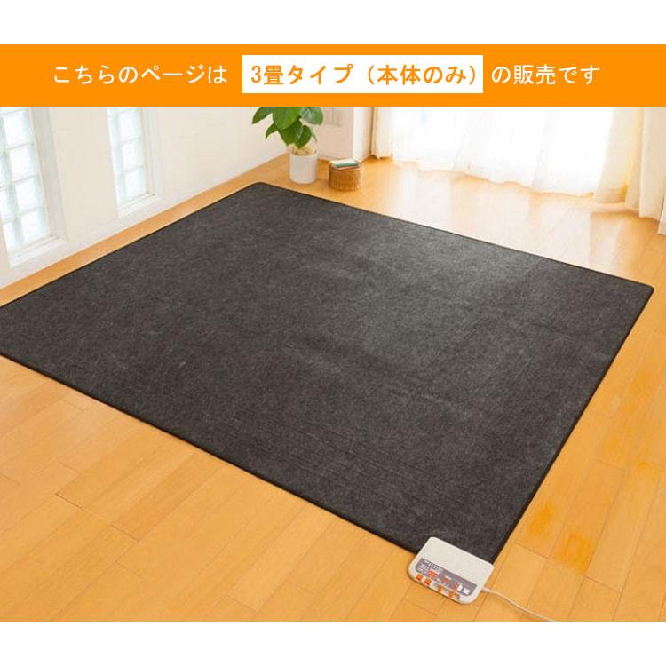 ゼンケン ホットカーペット 3畳タイプ 本体のみ ZCB-30S｜ゼンケン