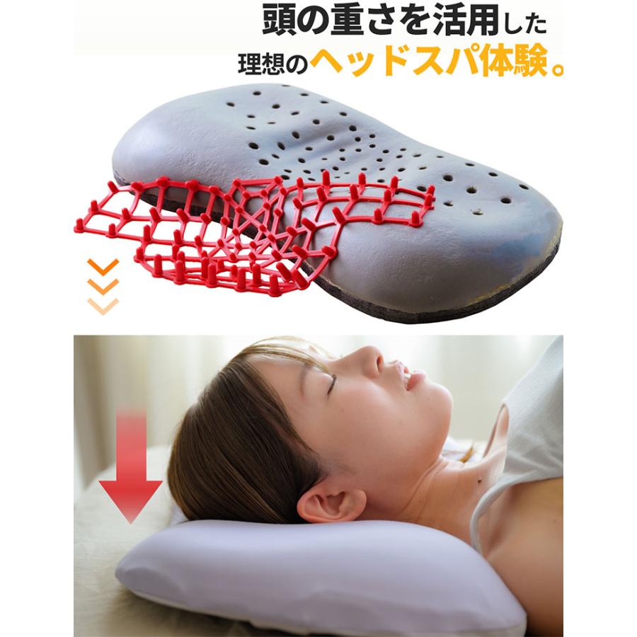 ヘッドスパ枕 フィンガータッチピロー : flaner - 通販 - Yahoo