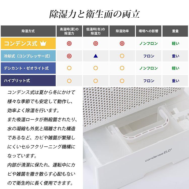 カンキョー 【マルチホースおまけセット】コンデンス除湿器ELDプラス