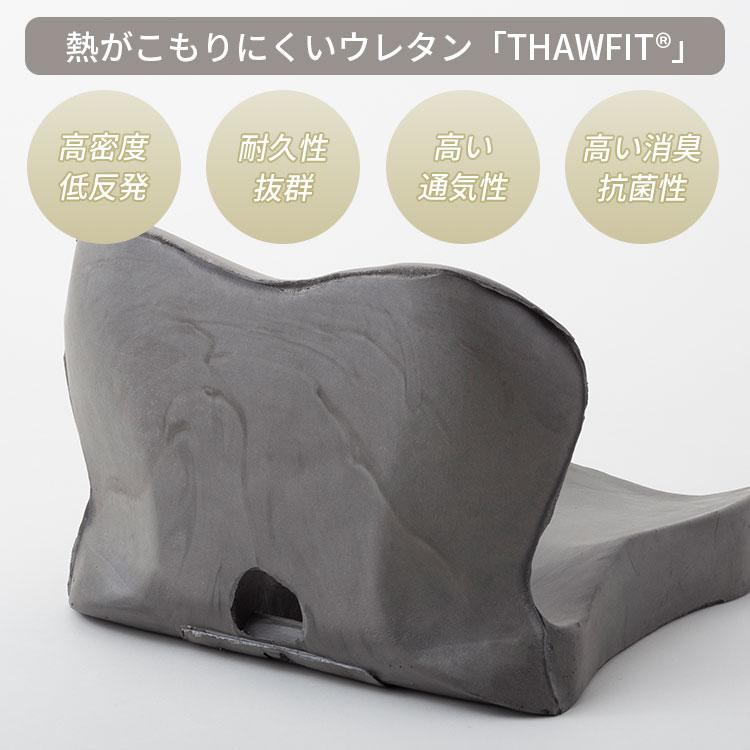 BEELAZY チェアクッション｜ながらストレッチ 姿勢改善 腰回り