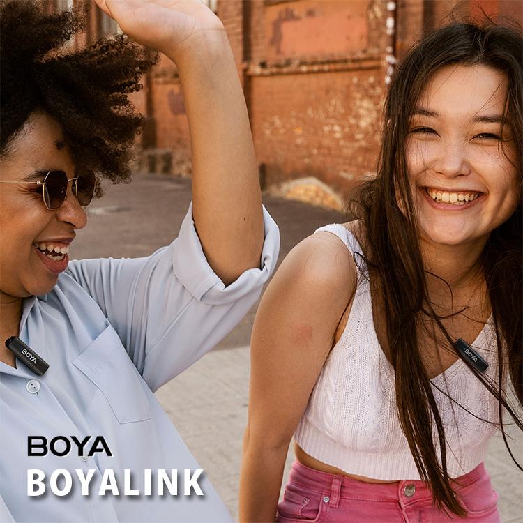 BOYALINKワイヤレスマイク｜BOYA BOYALINK ボーヤリンク ワイヤレス