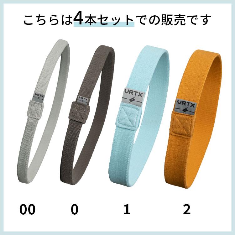 4種セット VRTX ショートバンド SWIFT 00番/0番/1番/2番｜トレーニング
