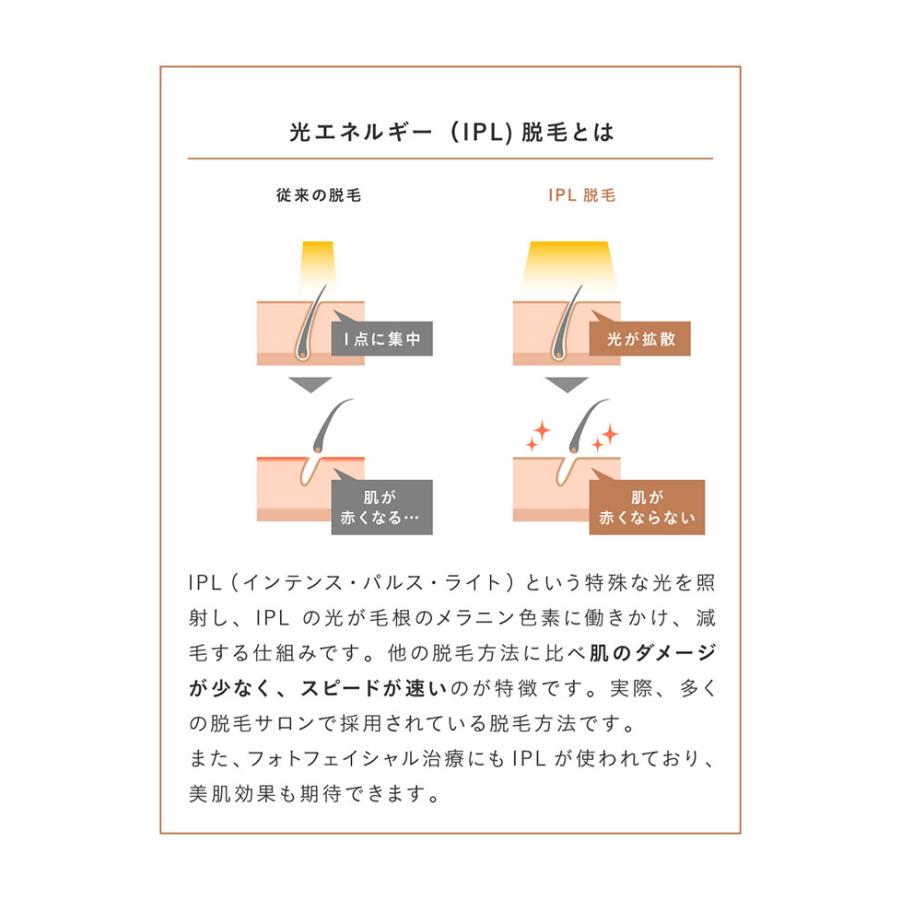 Noend ダブルクーリング光美容器 コードレス脱毛器 NB-HR-001｜光 
