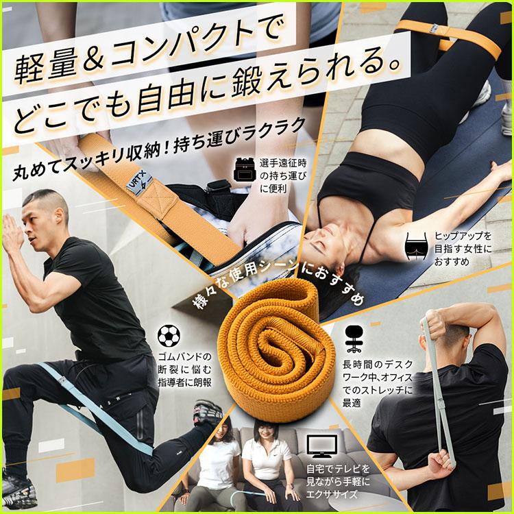男性向け3点セット VRTXフィットネスバンド｜トレーニングチューブ