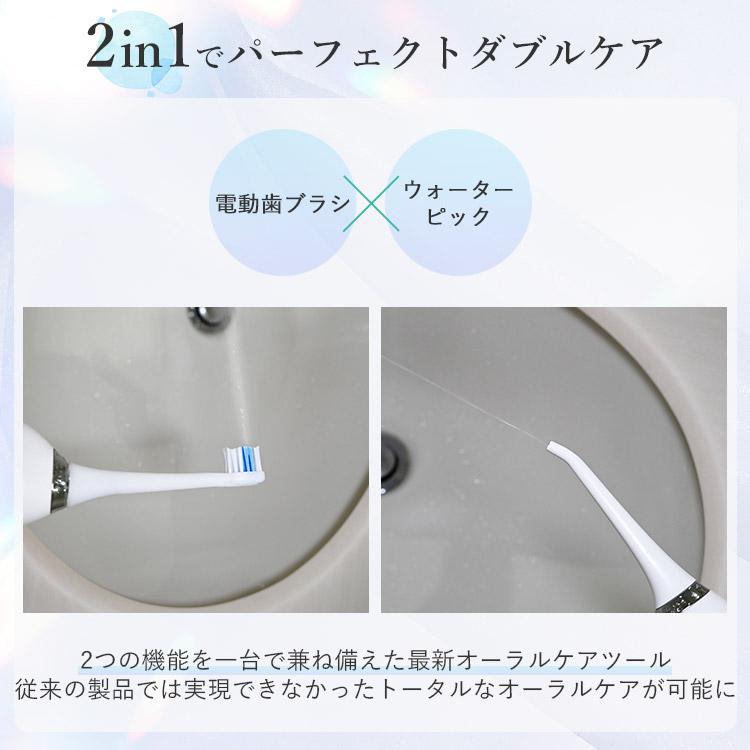 【美品★上下セット】LAVA Rintosull パーフェクトフォーム plus パーフェクトダブルケア 2in1ブラシ＆フロス コンパクト 本体セット