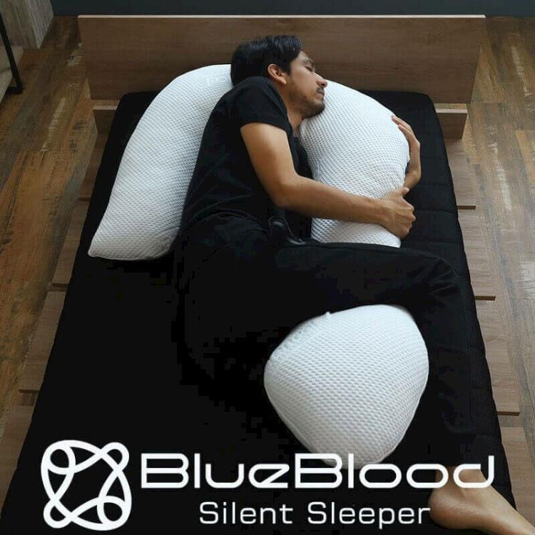 枕 抱き枕 いびき ストップ！ハグする 横向き寝 まくら BlueBlood 