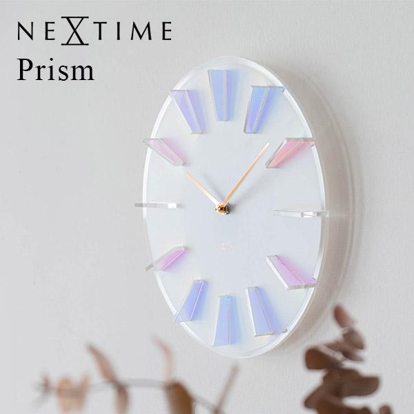 壁掛け時計 NEXTIME Prism ネクスタイム プリズム NXT-J059｜ウォール