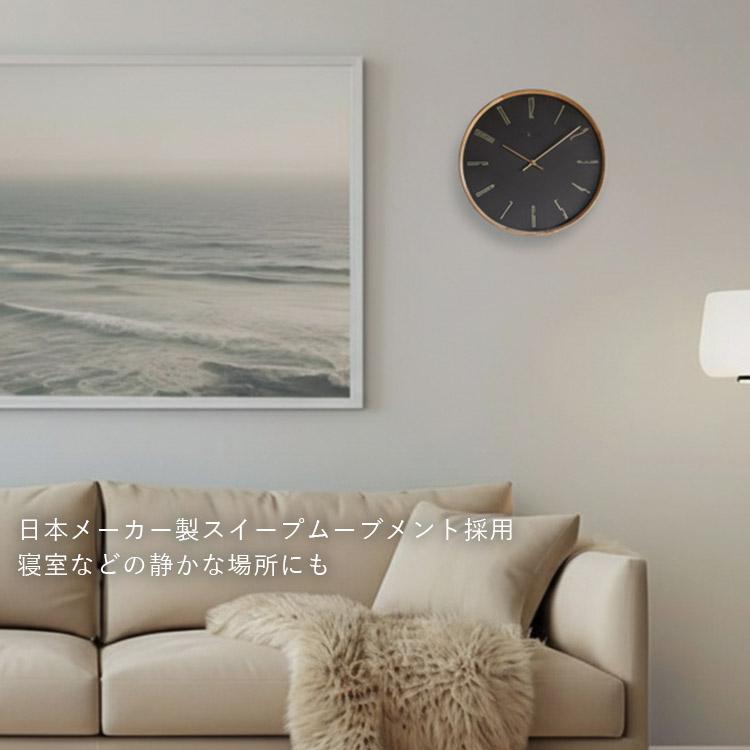 壁掛け時計 NEXTIME Thin M ネクスタイム シン Mサイズ｜時計 電池式