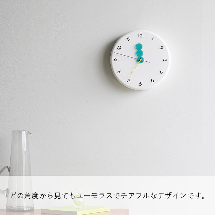 INTERFORM（インターフォルム） 予約/壁掛け時計 Monpou モンプー CL