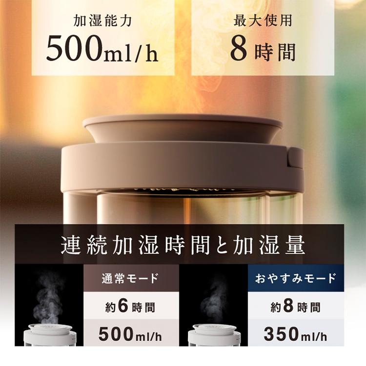 NIPLIFE 選べる特典付/NIPLIFE 加湿器 URURA ウルラ NL-UR25W