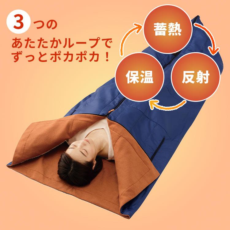 メイダイ 防災おまけ付/2個セット 防災ニモナル 多機能シュラフ