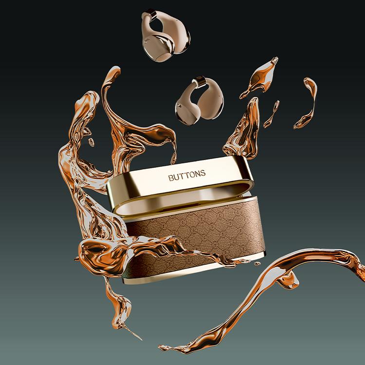 BUTTONS クリップ型 ワイヤレスイヤホン BUTTONS CLIP｜クリップ型