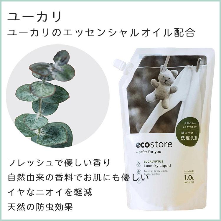 ecostore（エコストア） 選べるリフィルパック 3本セット（洗剤2本＋