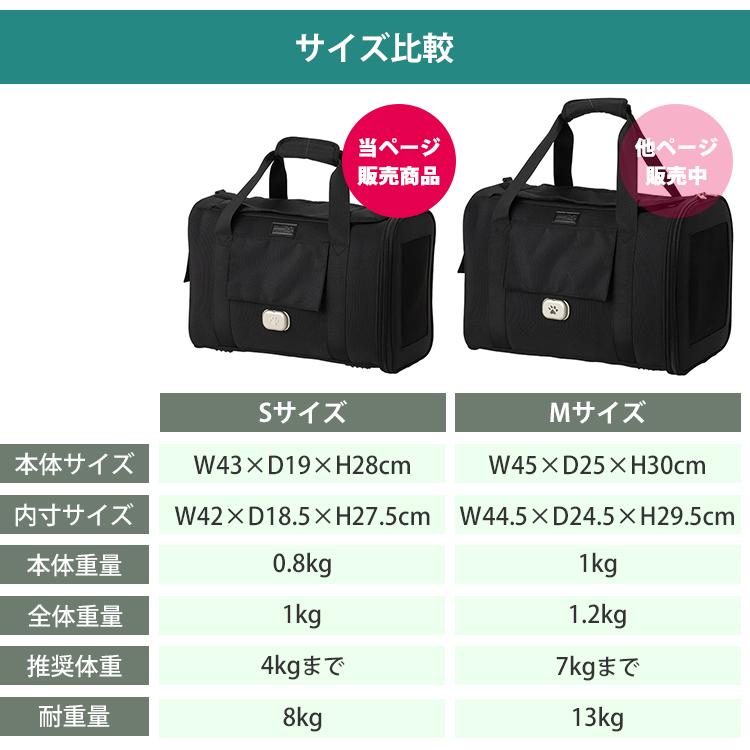 選べる特典付/ペットキャリー バッグ PETiCO NOA Sサイズ｜ダッフル