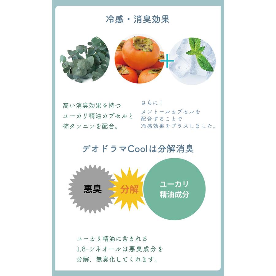 DEO DORAMA デオドラマ DEO DORAMA Cool デオドラマクール 350ml｜消臭スプレー 衣類 長時間持続 アルコールフリー 冷感 ひんやり 涼感 暑さ対策/海外× |  | 11
