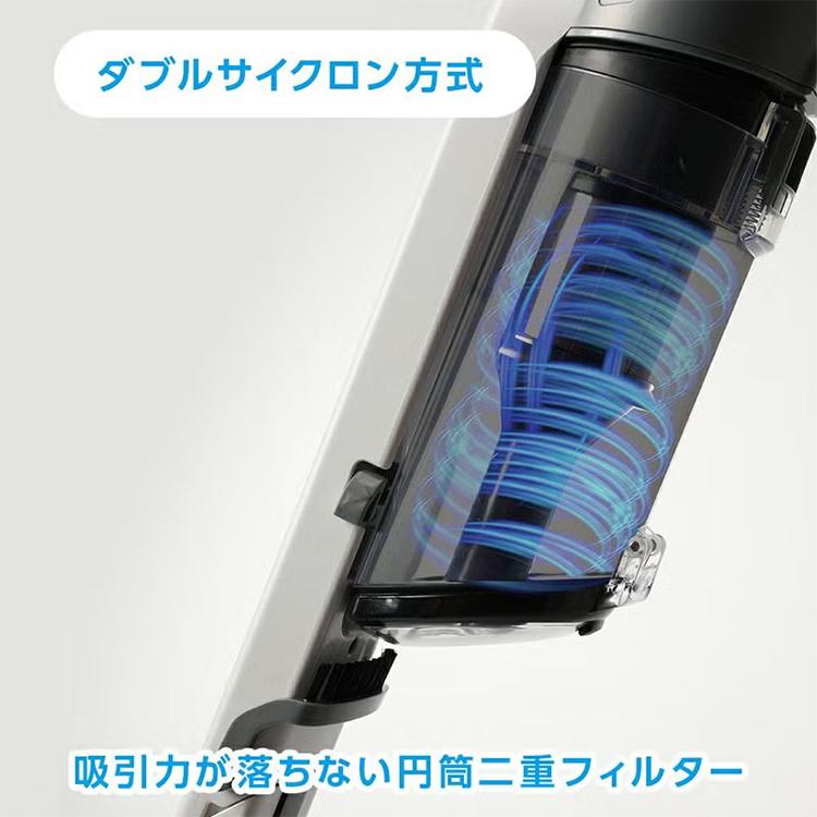 DOSHISHA（ドウシシャ） 掃除機 クリーナー パワーブラシ付 軽量掃除機