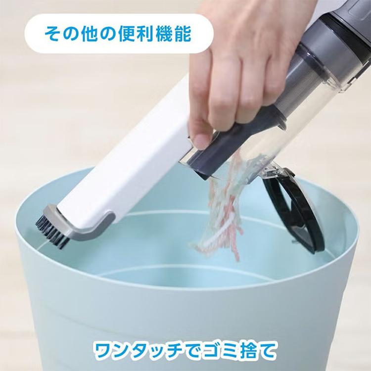 DOSHISHA（ドウシシャ） 掃除機 クリーナー パワーブラシ付 軽量掃除機