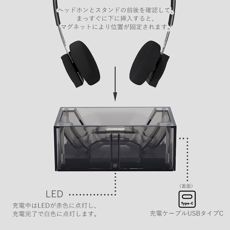 スタンドセット フルワイヤレスヘッドフォン Lightwear Headphones Hp1