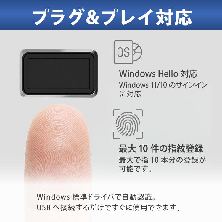 エアリア USB指紋認証リーダー SENTINEL ID｜アダプター USB指紋認証