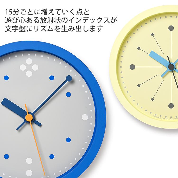 Lemnos（レムノス） 壁掛け時計 掛け時計 Lemnos POINT wall clock