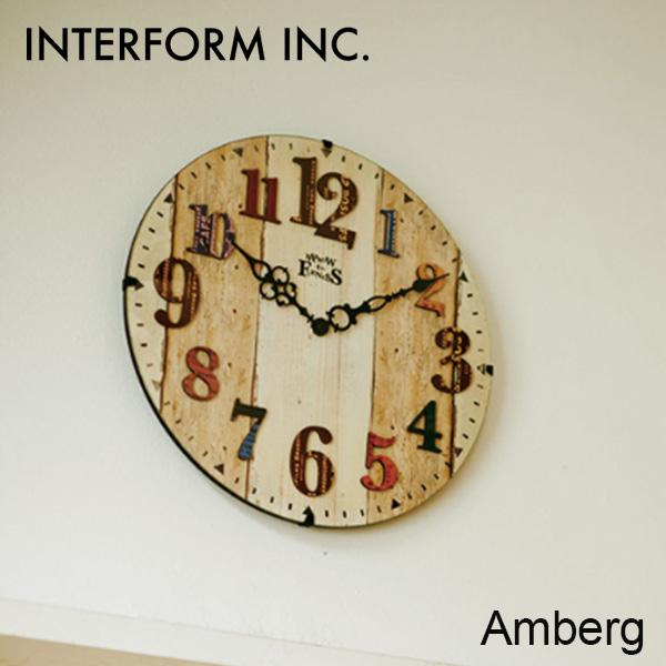 アンベルグ Amberg 壁掛け電波時計 Cl 31 Interform インターフォルム 最大96 オフ