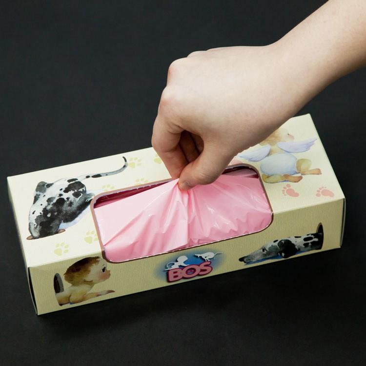 驚異の防臭袋BOS 箱型 Sサイズ 200枚入/クリロン化成 : flaner - 通販