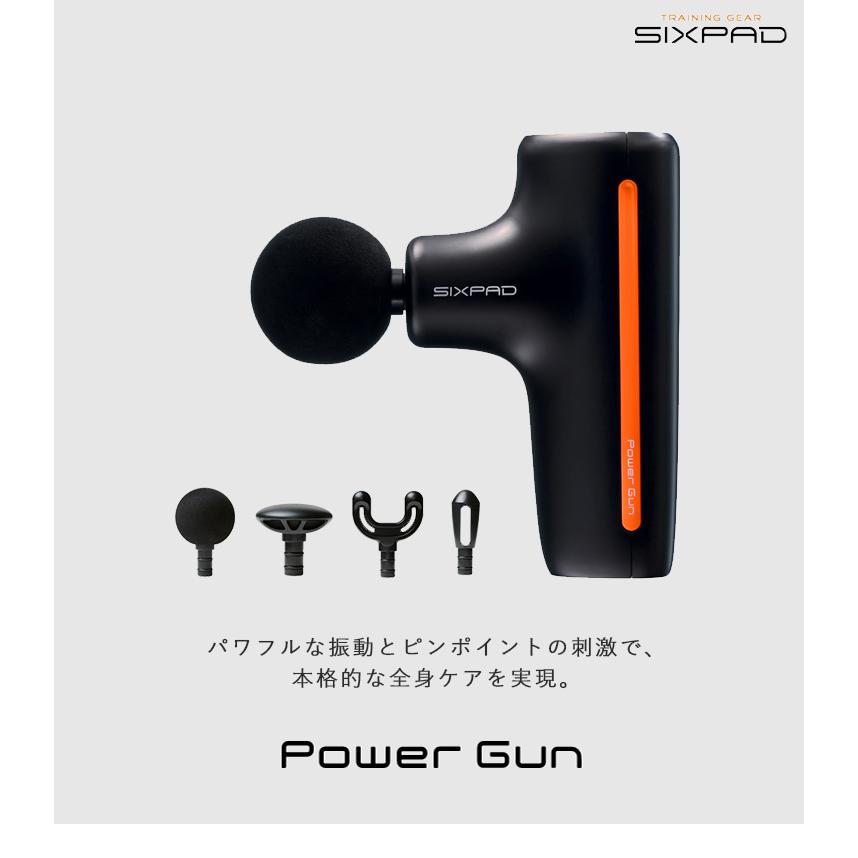 シックスパッド パワーガン SIXPAD Power Gun ボディケア 振動 筋肉/MTG/海外×｜flaner-y｜02