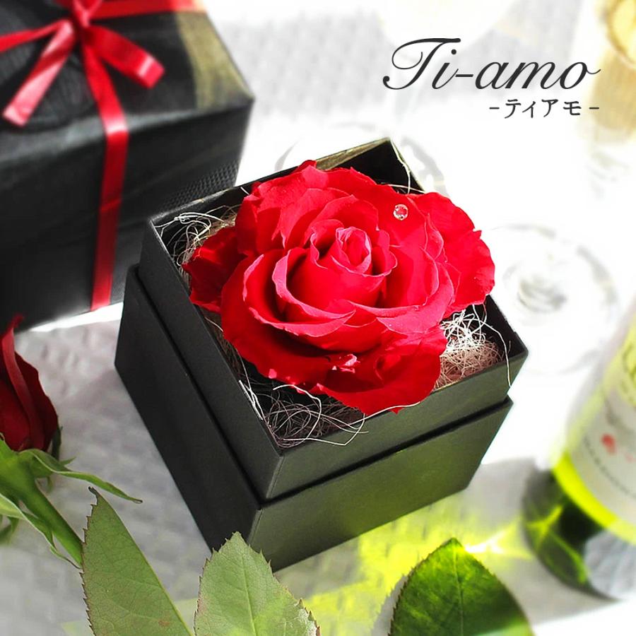 プリザーブドフラワー クリスマス プレゼント サプライズ プロポーズ 感動 花 ギフト お歳暮 誕生日 お見舞い 女性 女友達 母 結婚祝い 送別 お祝 Ti Amo Flannerica 通販 Yahoo ショッピング