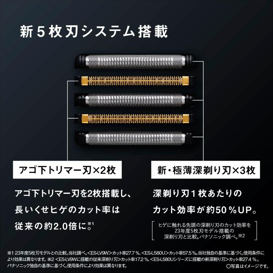 ラムダッシュ パナソニック メンズシェーバー PRO AI+ 5枚刃 全