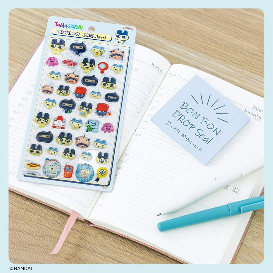 サンスター文具 ボンボンドロップシール たまごっち まめっち S8812543
