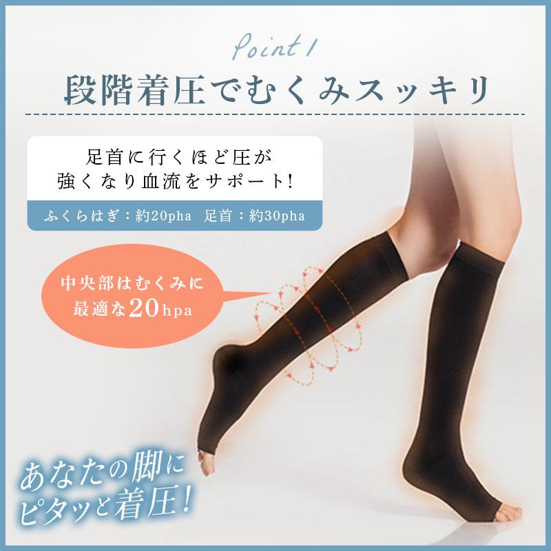 着圧ソックス 医療用 静脈瘤 夏用 ベージュ 大きいサイズ メンズ 寝る