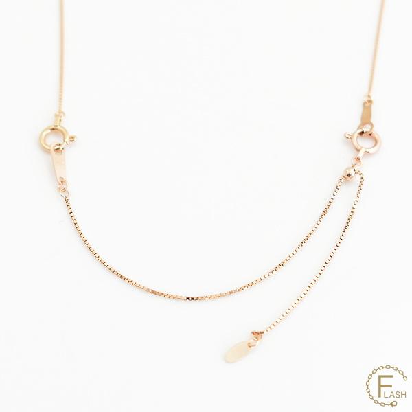 アジャスターチェーン スライド式 延長 チェーン 10cm K10 10K 10金 ゴールド ベネチアンチェーン ピンクゴールド |  | 02