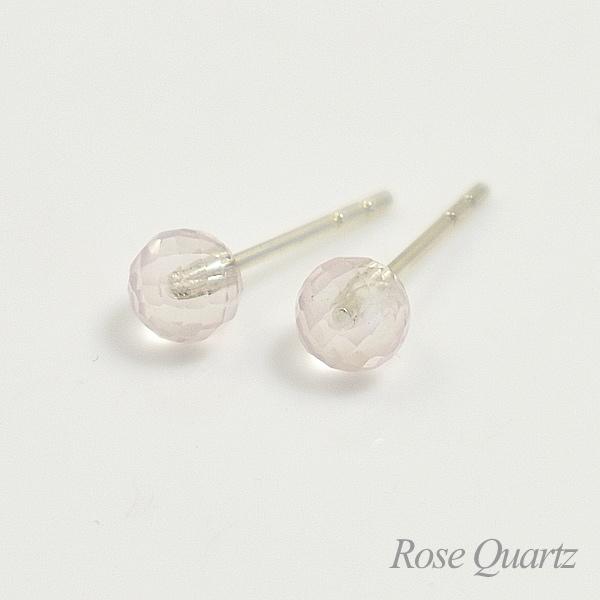 天然石 ピアス ミラーボールカット キャンディーストーンピアス(4mm) 9石から選べる パワーストーン スタッドピアス |  | 13