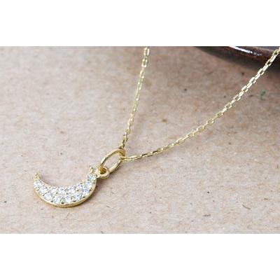 k10 ムーン　ペンダント K10 ペンダントトップ 10金 パーツ イエローゴールド 月 ムーン