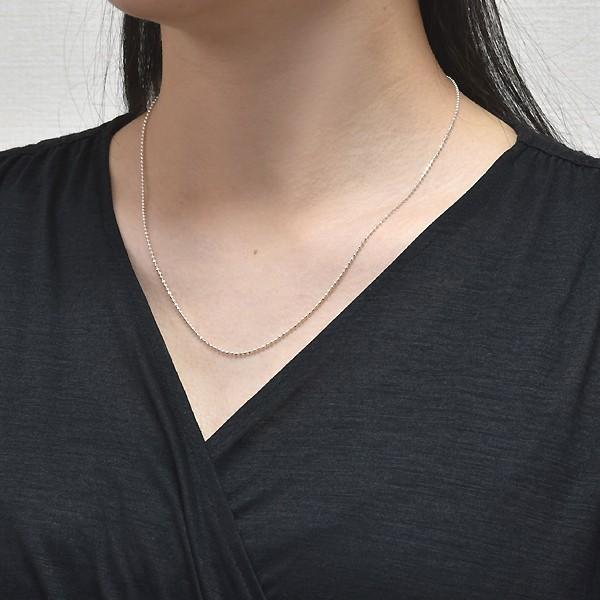 シルバー silver925チェーン ネックレス1.5mm50cm シルバーチェーン ネックレス チェーン ダイヤカットボールチェーン
