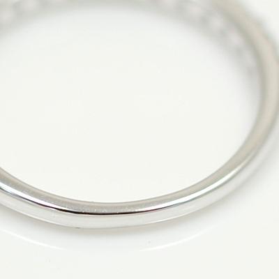 ハーフエタニティリング 天然石 ルビー 7月 誕生石 ストレートリング 7号 9号 11号 13号_4