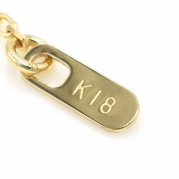 ネックレス チェーン 18金 K18 平ロングアズキチェーン 1.0mm 長