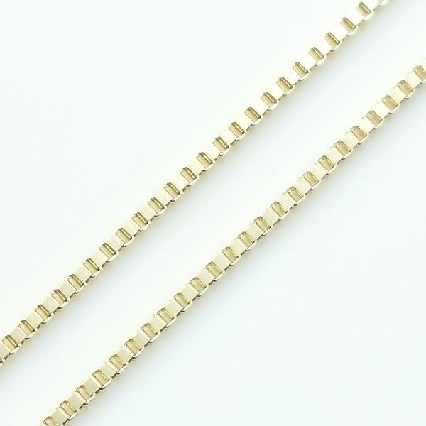 10k ネックレス　ボックスチェーン　ベネチアンチェーン　k10 k18 k14 ネックレスチェーン 10金 K10 ベネチアンチェーン 0.7mm 長さオーダー