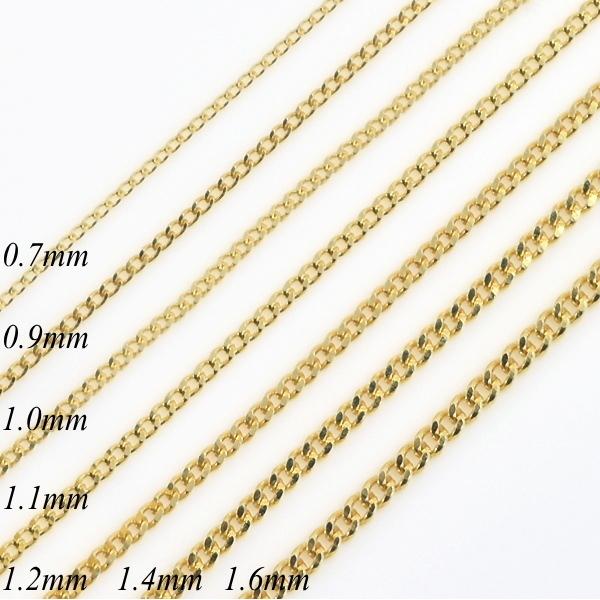 限定品 ネックレスチェーン 18金 K18 キヘイチェーン 1.5mm 80cm 【TM2510030767】(88311円)