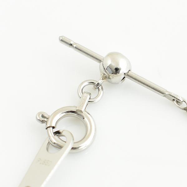 ネックレスチェーン プラチナ Pt850 ベネチアンチェーン 0.8mm ネックレスチェーン プラチナ Pt850 ベネチアンチェーン 0.8mm
