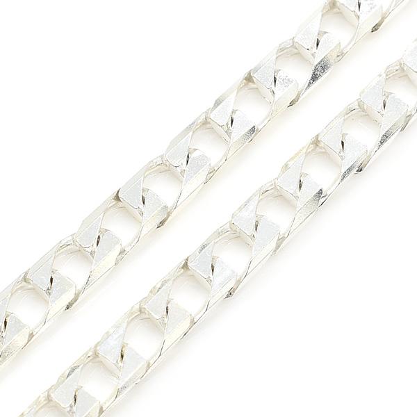 シルバーチェーン ネックレス チェーン 喜平チェーン 10面カット