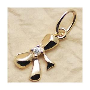 K10 ゴールド リボンモチーフ ネックレス 金アレ対応】リボンモチーフネックレス | mikka