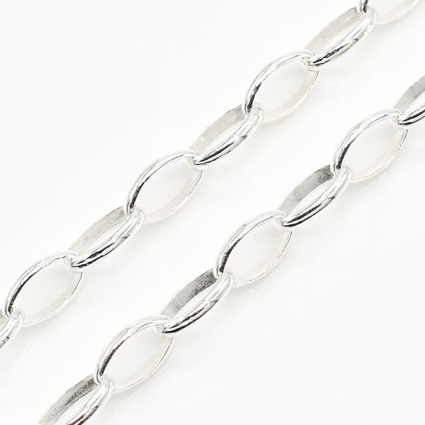 シルバー925 ネックレス ロングチェーン 全長60cm 重量12.8g シルバーチェーン シルバー925 ネックレス チェーン ロングロロ
