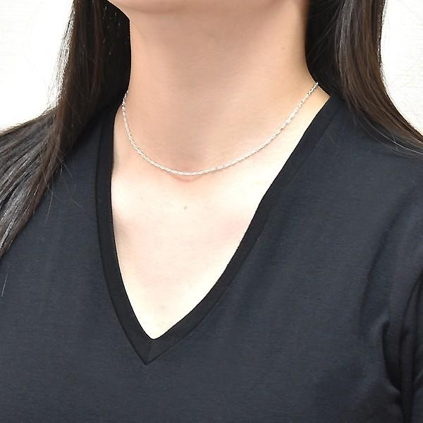  ORDER シルバーネックレス 40cm リリーチェーン シルバーチェーン シルバー925 ネックレス チェーン ロロマリーナ