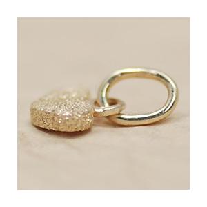 K10 ペンダントトップ 10金 パーツ ハートモチーフ イエローゴールド