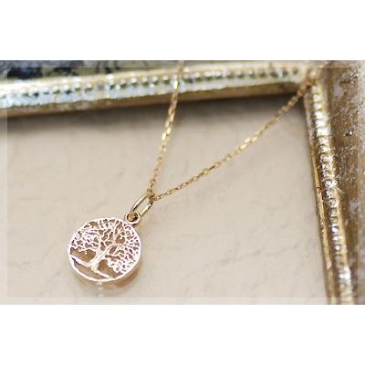 K10 ペンダントトップ 10金 パーツ 木 tree ゴールド イエローゴールド